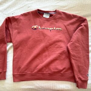 Pink Champion Sweater Sweatshirt